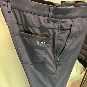 Hugo Boss Navy Blue Golf Pants 30x30